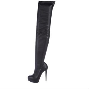 Christian Louboutin thigh high boots